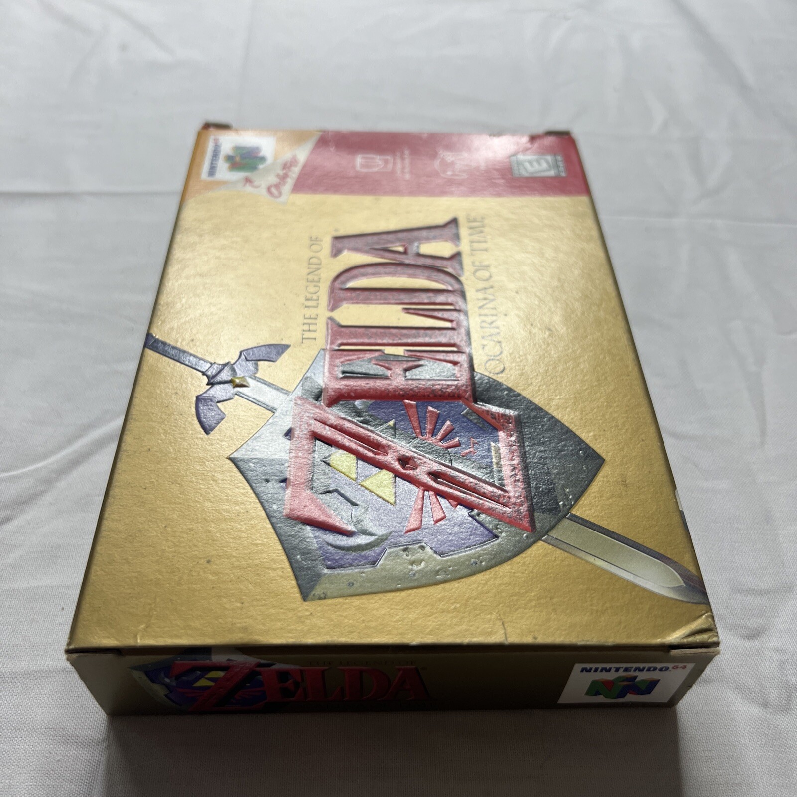 The Legend of Zelda Ocarina of Time Nintendo 64 N64 Game W/Box & Manual