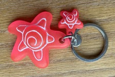 Vintage Starfish Keychain Club Med Souvenir Beach Seashore Vacation RARE  