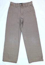 Polo Ralph Lauren Chino Pants Boys Youth 10 Khaki Straight Leg 23x24 5-Pocket
