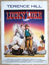 LUCKY LUKE - TERENCE HILL 1991 Vintage French Original Movie Poster 38x52cm