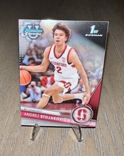 2023-2024 Bowman Chrome U Basketball Andrej Stojakovic 1st Bowman Stanford