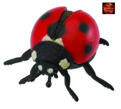 Marienkäfer Lady Vogel Käfer Insekt Spielzeug Modellfigur von CollectA 88474 Neu