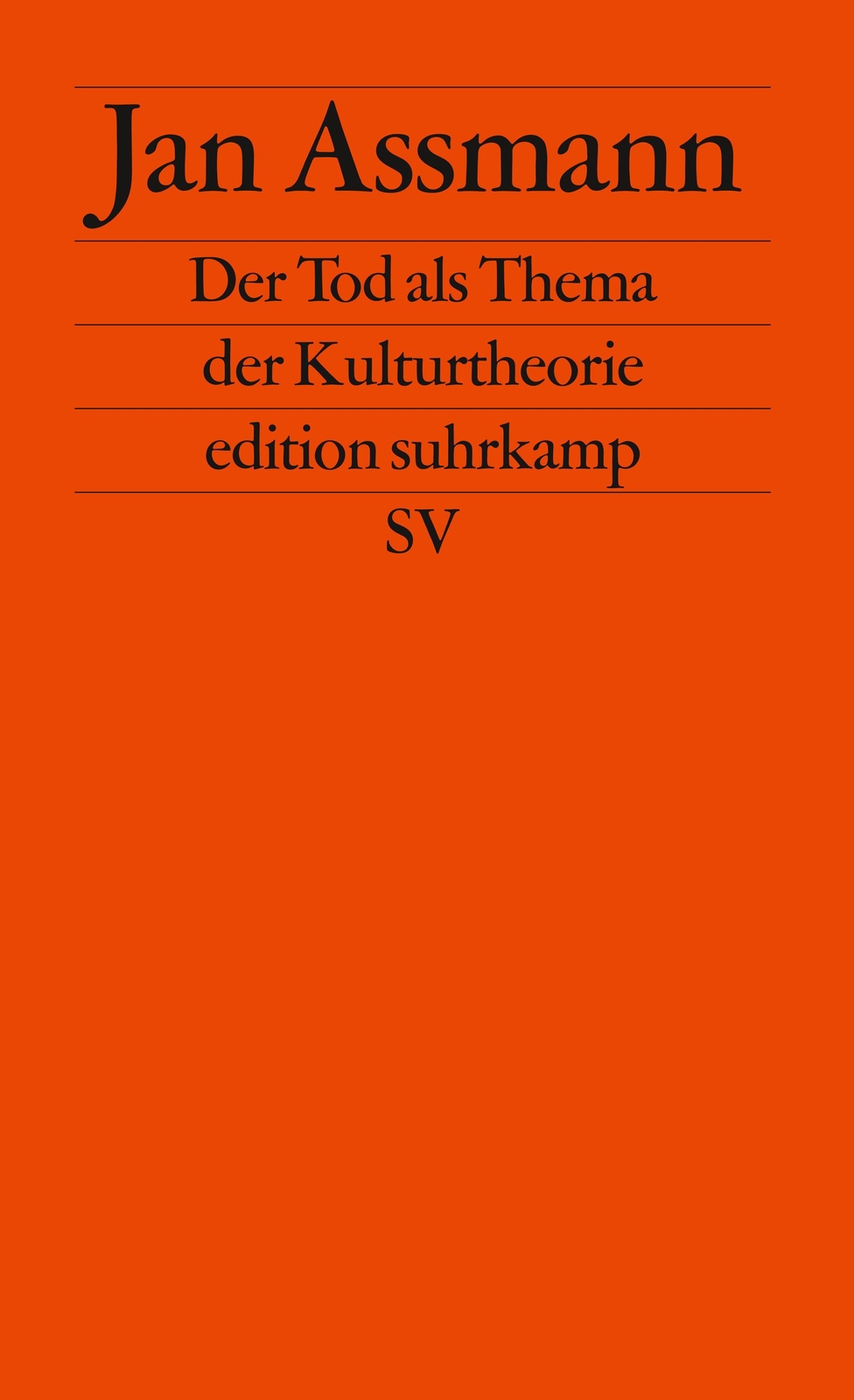 Thumbnail - Der Tod Als Thema Der Kulturtheorie Jan Assmann