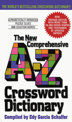 New Comprehensive A-Z Crossword Dictionary - Mass Market Paperback - GOOD