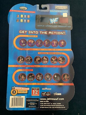 WWF WWE CHYNA WWF WrestleMania XVII Series 9 Action Figure 2001