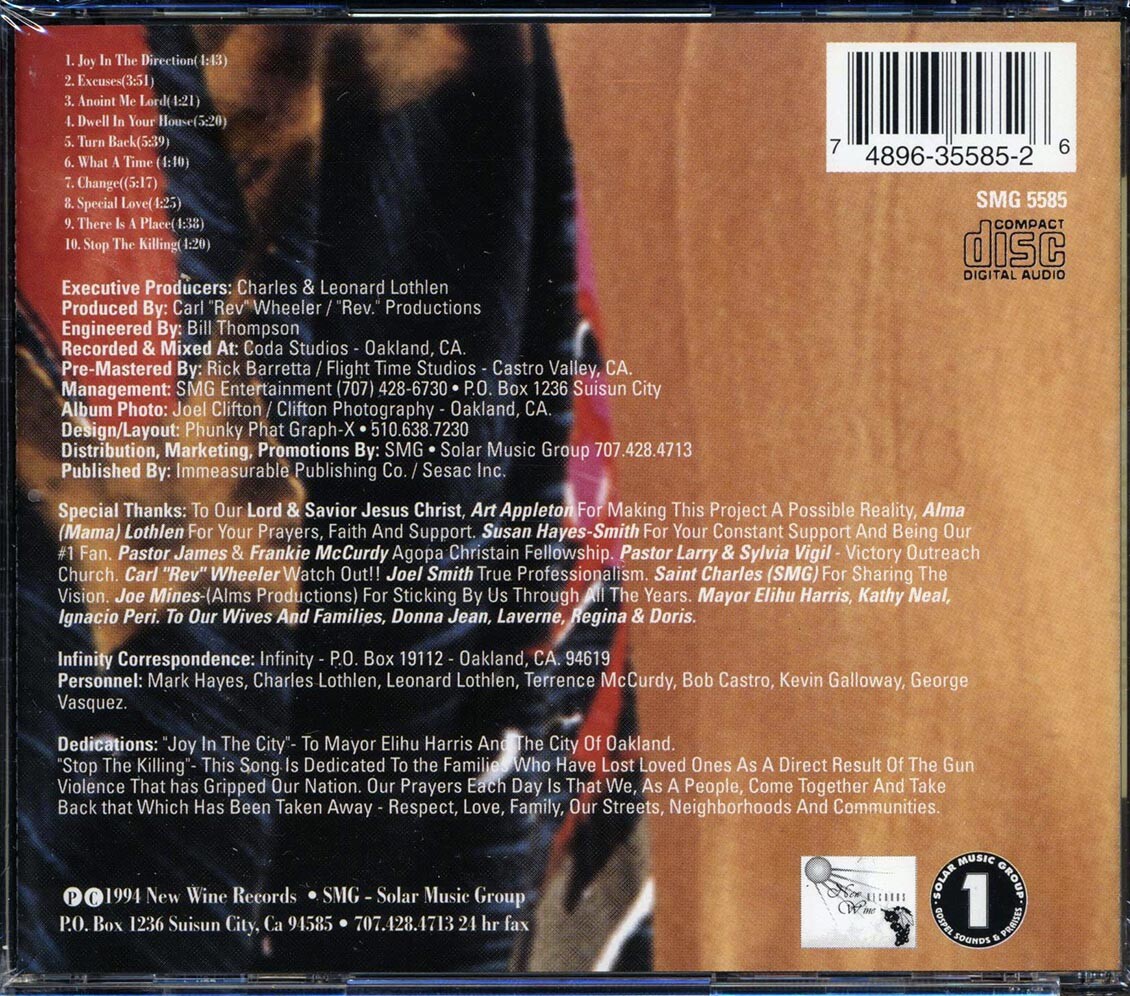 インフィニティ [CD] Direction 1995 by Infinity for sale online | eBay