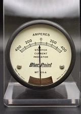 Blue Point MT 109-A Starter Current Indicator 400 AMP Nice Condition