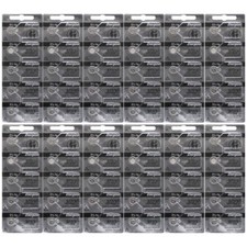 60 ENERGIZER 377 SILVER OXIDE 1.55V WATCH BATTERIES