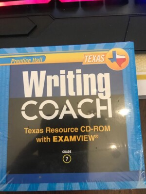 Writing & Grammar Coach Grade 7 Test Bank For TEKS, etc. Teacher Resource CD-ROM