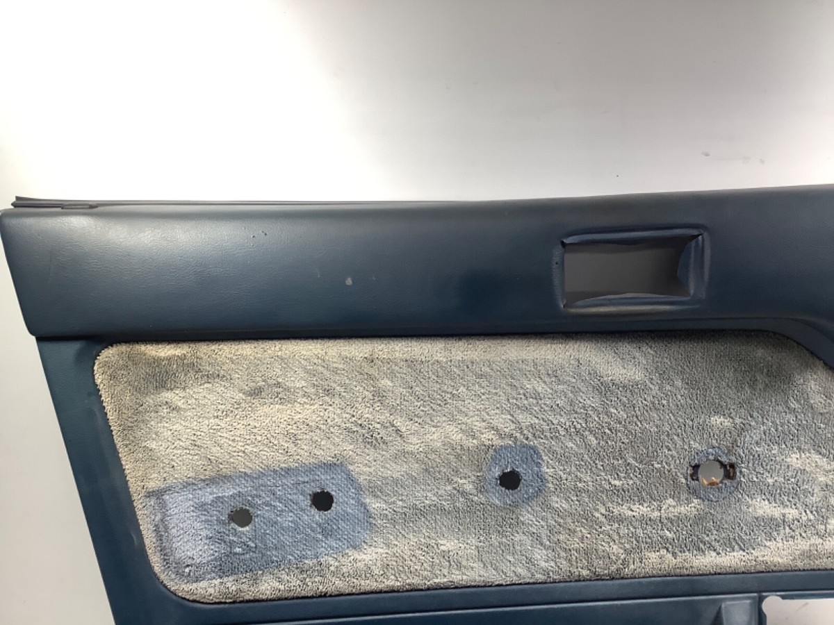 頭文字H 84-87 Honda Civic 4D Left Front Door Panel Blue 75830-SB4-670 OEM