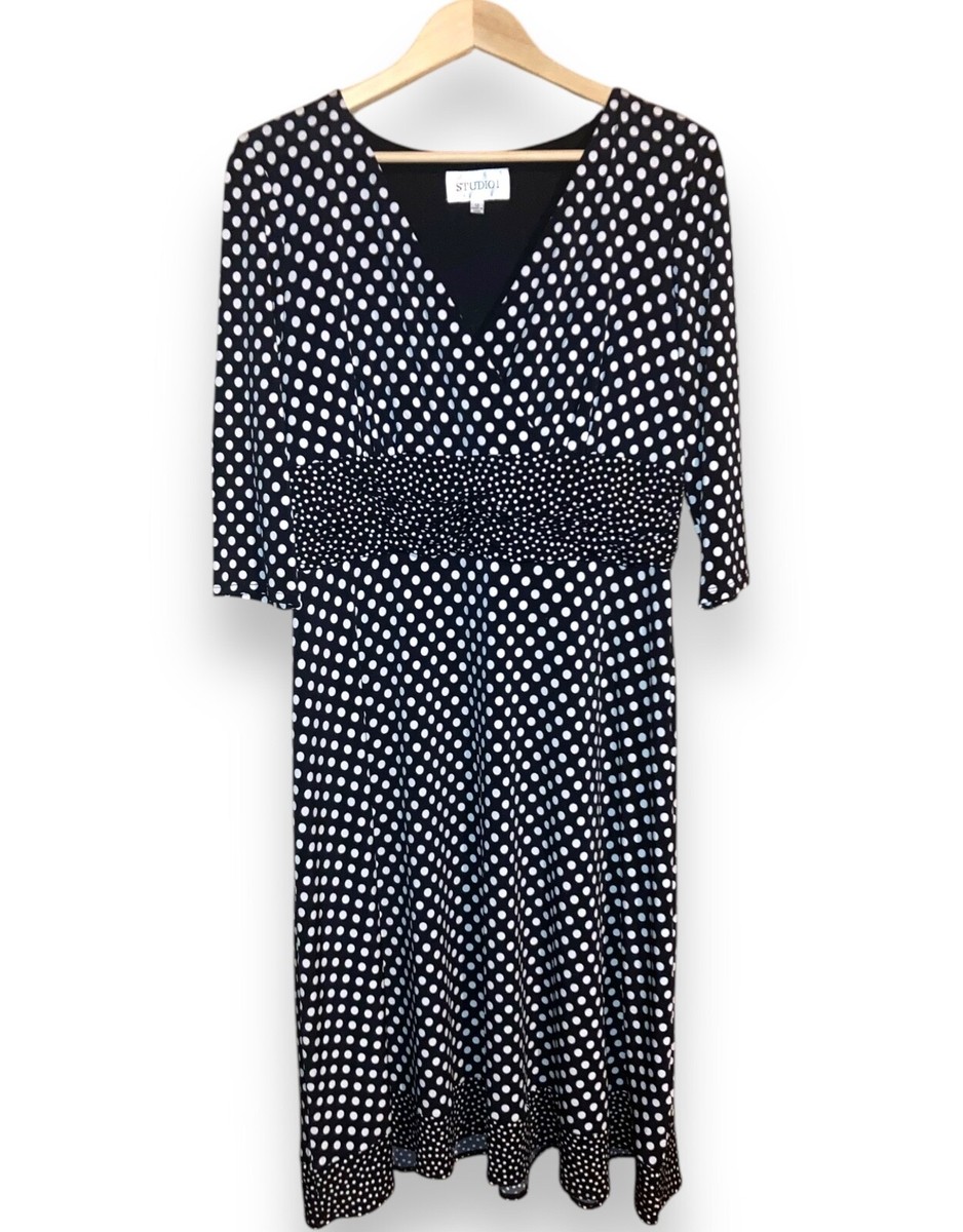 white christmas dresses Retro Stage Sweetheart Neck Polka Dot Ruffled Wiggle Dress Pin Up Dress