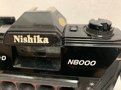 Nishika N8000 35mm Quadrascopic Stereo 3D Lenticular Camera Nishika N8000 35mm Quadrascopic Stereo 3D Lenticular Camera