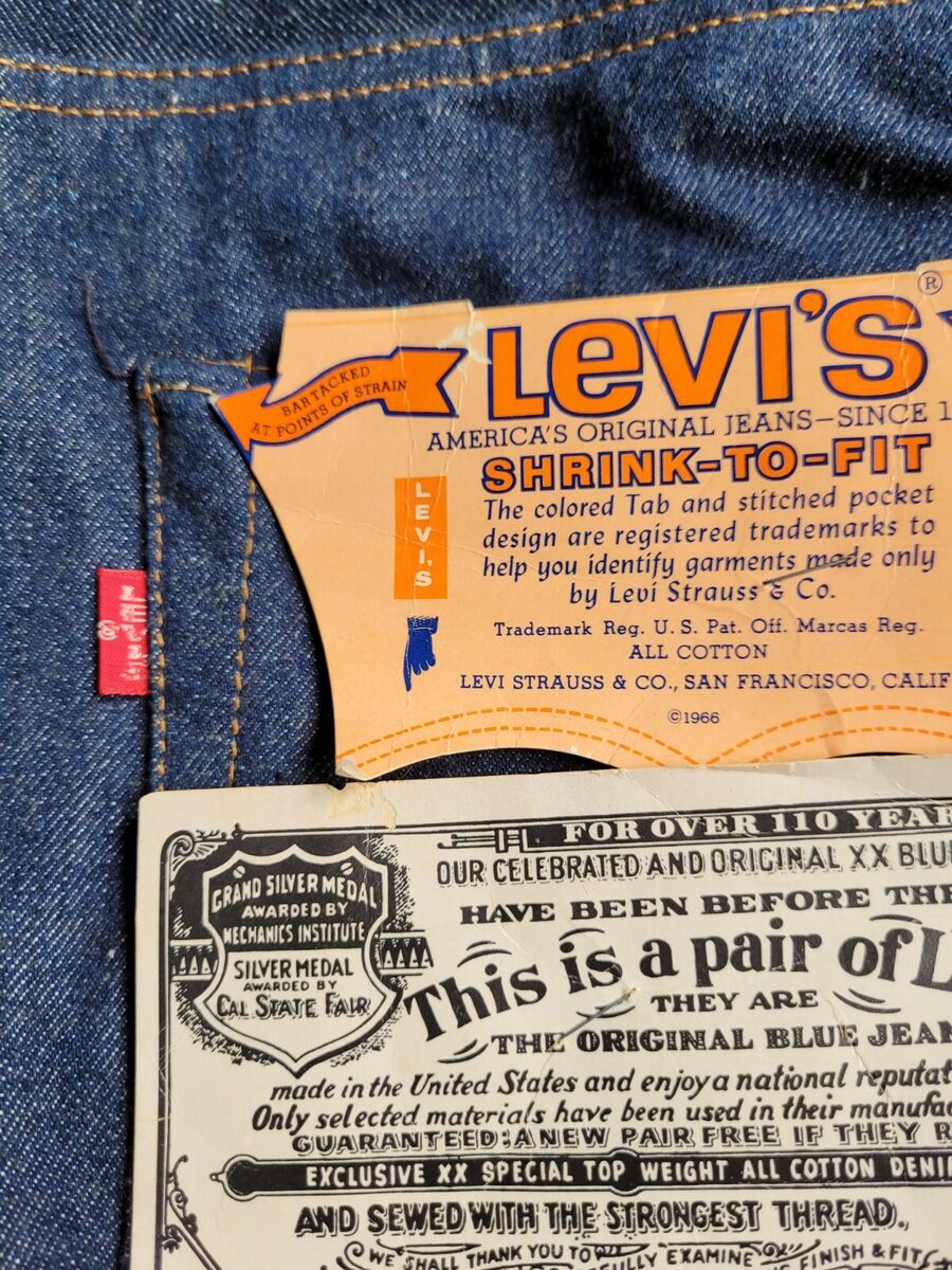 Vintage 60s NWT Levi's 501 Big E Jeans Selvedge 50 x 30 | eBay Vintage 60s NWT Levi's 501 Big E Jeans Selvedge 50 x 30 | eBay