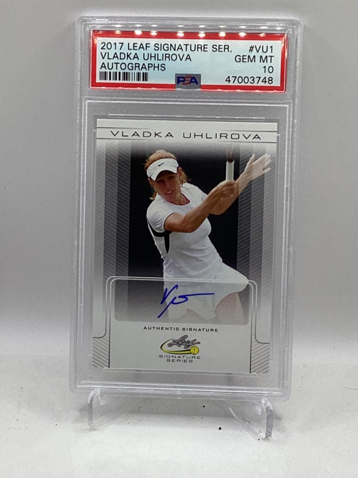 2017 Leaf LEAF SIGNATURE SERIES AUTOGRAPHS #VU1 Vladka Uhlirova front