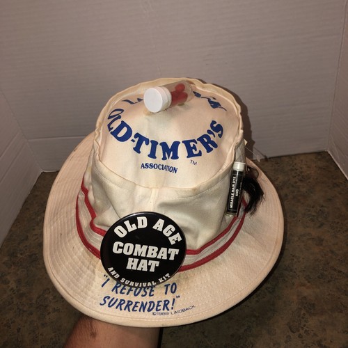 Laid Back Old Timers Association 19 Bucket Hat Combat Hat Survival Kit Ebay