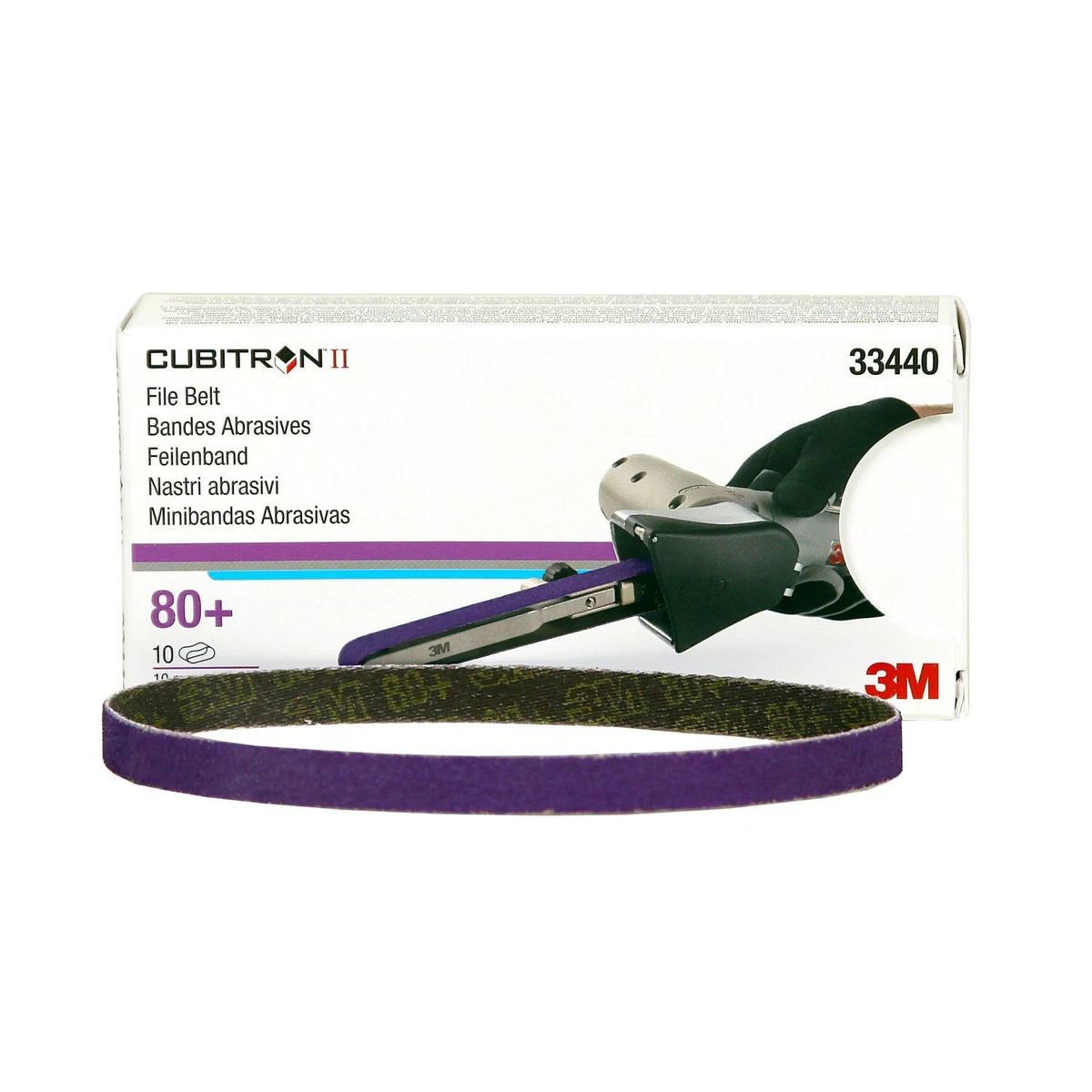 3M Cubitron II File Belt, 3/8