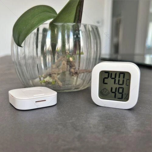 5X Mini Thermometer Digital HygrometerLuftfeuchtigkeit Temperaturmesser Slim - Bild 11 von 11