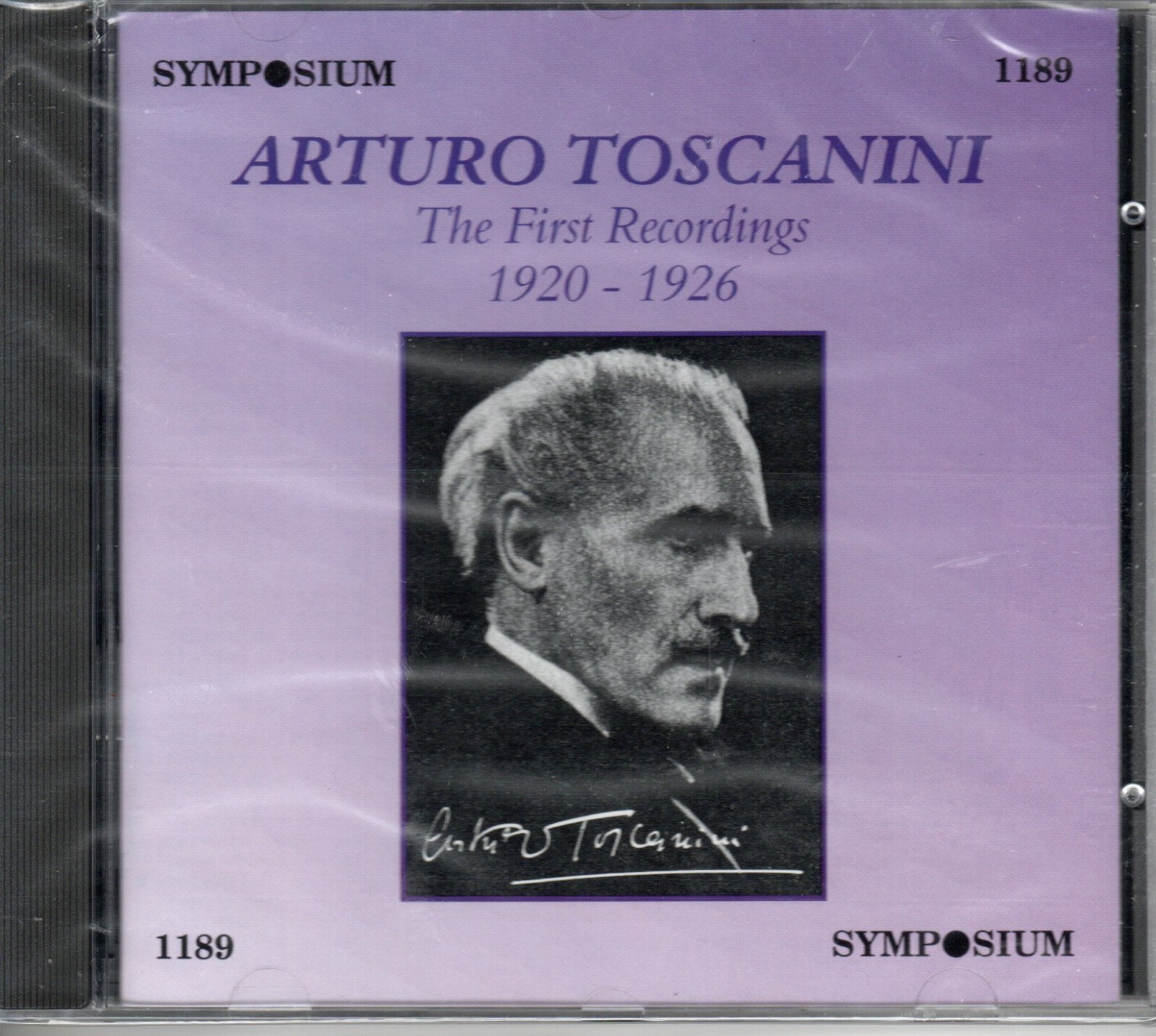 ARTURO TOSCANINI - THE FIRST RECORDINGS - 1920-1926- RESPIGHI - MOZART ETC