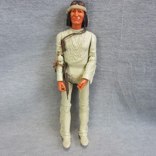Vintage Marx Johnny West Indian Chief Geronimo Action Figure 12"