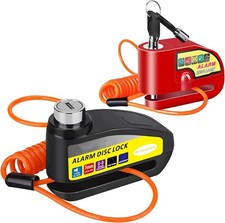 Disc Brake Lock Motorcycle Theft Prevention Wheel Disk Lock alarm Bike lock US