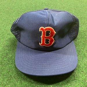 red sox trucker cap