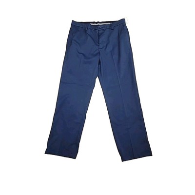 Amazon Essentials Men's Classic Fit Flat Front Pants Blue Size 36x32