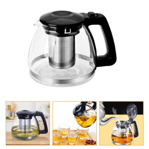 Elegant Glass Teapot for Stovetop - Ideal for Loose Tea Brewing - Picture 1 of 12