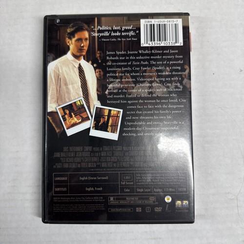 Storyville James Spader Out Of Print DVD New Joanne Whalley Jason Robards Rare - Picture 3 of 3