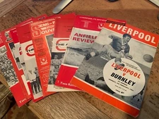 LIVERPOOL HOME programmes 1960s 1970s and 1980s choose from lst Updated 24/11/25