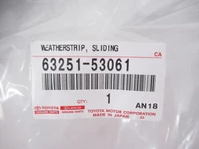 Genuine OEM Toyota Lexus 63251-53061 Upper Sunroof Weatherstrip Seal