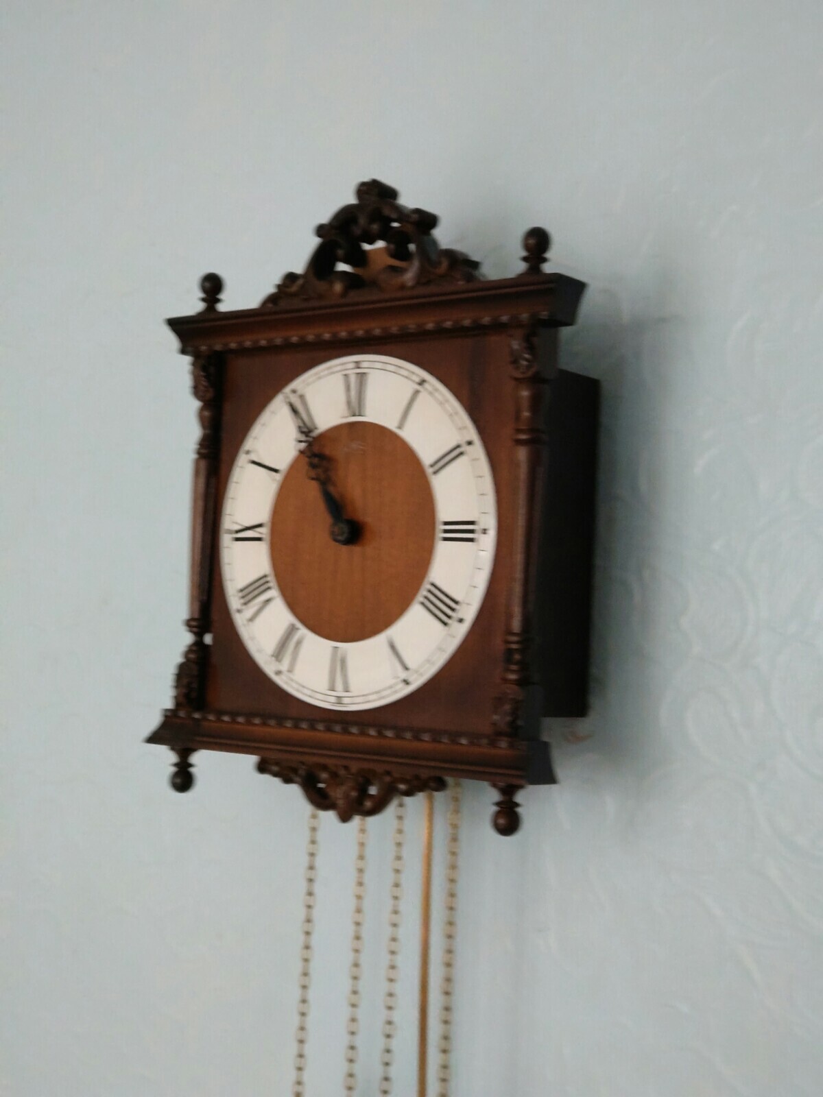 Vintage Weight Driven AMS Ting Tang Wall Clock Project (Fully