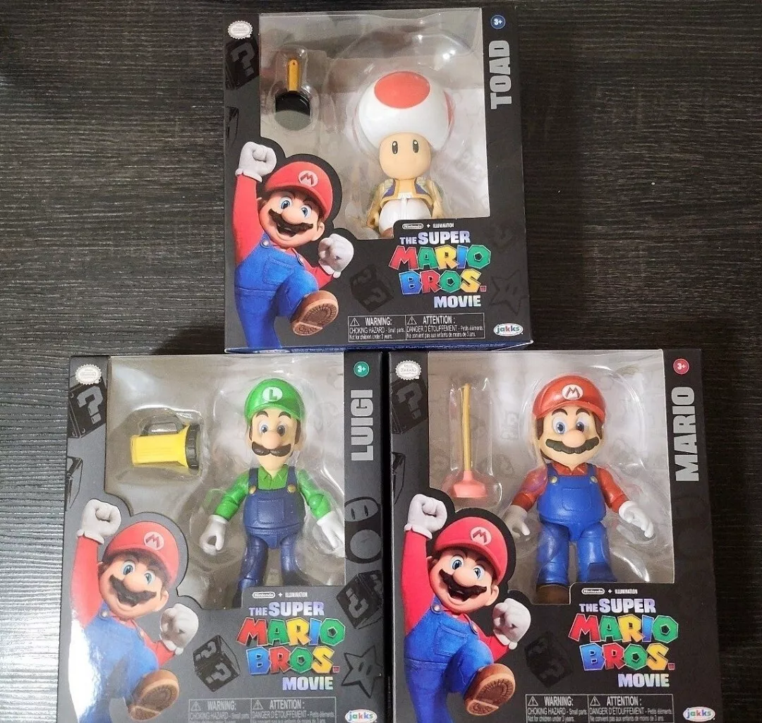  The Super Mario Bros. Movie - 5 Inch Action Figures