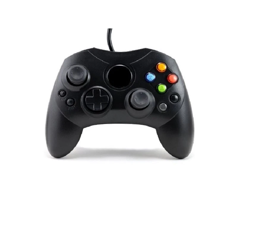 2 X MANETTE NOIRE pour Microsoft XBOX PREMIERE GENERATION - Photo 3/4
