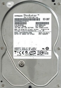 Драйвер мини-жёсткого диска hitachi microdrive