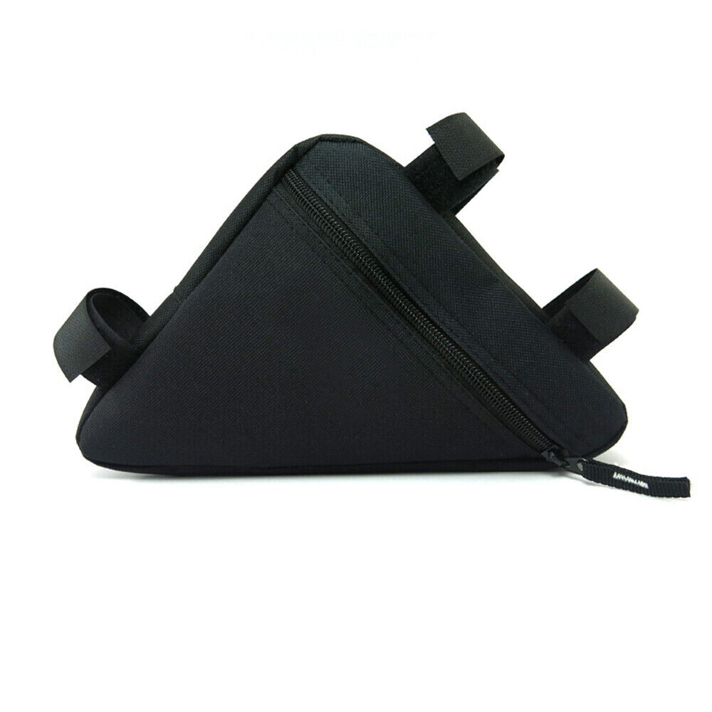 Bike Front Handlebar Bag Bicycle Storage Triangle Saddle Fra