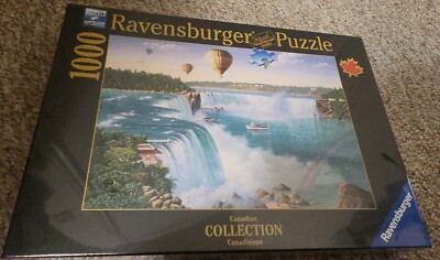 New Sealed Ravensburger 1000 Piece Puzzle Canadian Collection Niagara ...