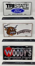 License Plate: TriState Ford Country: Bob Turner's: Woody's: Maryville, MO/Texas
