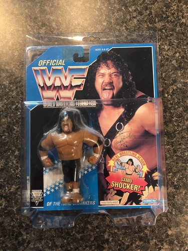 NEW!  Samu Of The Head Shrinkers Figure Blue Card ...