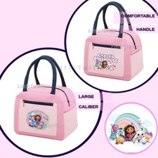 Gabby's Dollhouse Insulated LunchBag Borsa termica per il pranzo per bambine