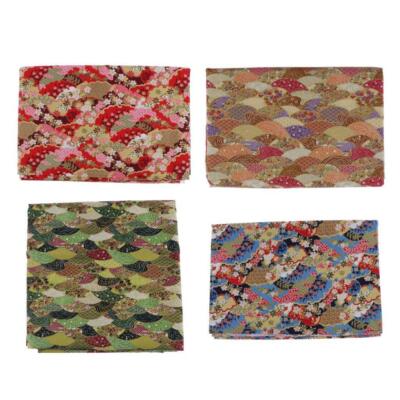 Blumen bedruckter Stoff japanischer Stoff Quilten Patchwork