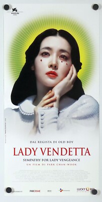 Lady Vendetta Sympathy For Lady Vengeance - original movie poster IT Locandina