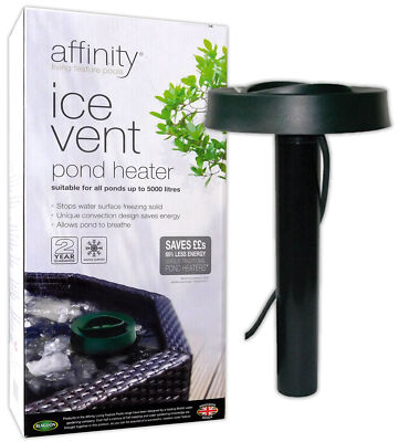 BLAGDON AFFINITY ICE VENT WINTER POND HEATER FOR COLD WATER GOLDFISH u0026amp;  KOI FISH | eBay