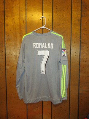Authentic Adidas 2015 2016 Real Madrid Cristiano Ronaldo Jersey