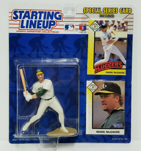 Details about   1993 Kenner Starting Lineup Mark McGwire  Action Figure  And Cards 