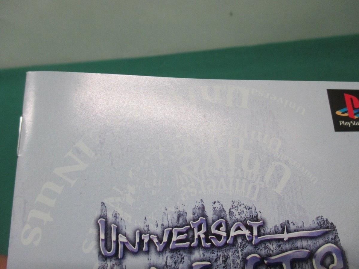 PlayStation - PS1 ユニバーサルナッツ Universal Nuts w/spine card Japan PS1 Playstation 1 PS1 ONE