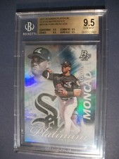 YOAN MONCADA 2017 Bowman Platinum Presence #PPYM BGS GEM MINT 9.5 RC White Sox