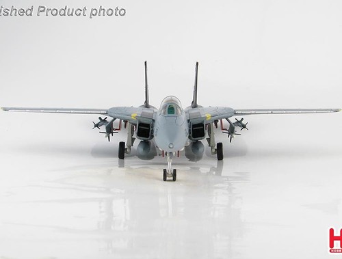 Hobby Master 1/72 US Army VF103 Corsair Flag Squadron F-14A Tomcat Fighter Model - Picture 4 of 9