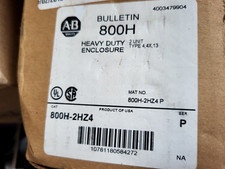 ALLEN BRADLEY 800H-2HZ4 BULLETIN 800H HEAVY DUTY ENCLOSURE BR3.6B3 