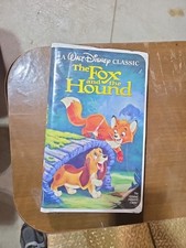 Walt Disney black diamond classic The Fox and the Hound VHS-TESTED-RARE