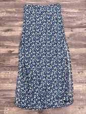Abercrombie kids Tween Girls Ditsy Floral Maxi Skirt Slit Boho Summer XL 14/16